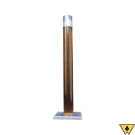 PLASTIC HYDROMETER CYLINDER  1 3/8 X 15 INCHES