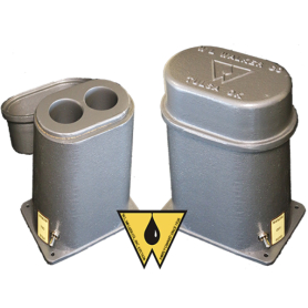 HEATER SAMPLE OIL 12V DC 2-PLACE SHORT CONE WLW