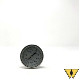 THERMOMETER BI-METAL GP 50/500 F 6" STEM