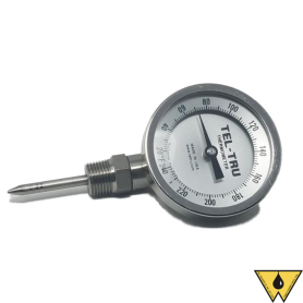 THERMOMETER BI-METAL BTC 50/500F 2 1/2" STEM