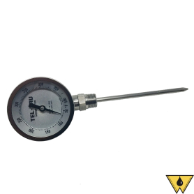 THERMOMETER BI-METAL BTC 50/500 F 6" STEM