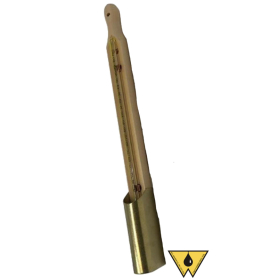 -30/120  F TANK THERMOMETER WITH WOODBACK CASE