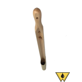 CASE ONLY WOOD BACK 100 ML BRASS