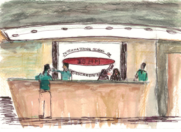 ISHM Front Desk Cox Center 1