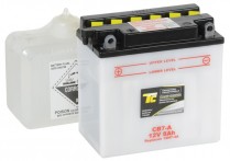 CB7-A   Motorsports Battery (Flooded) 12V 8Ah 124CCA (Acid Bottle Supplied)