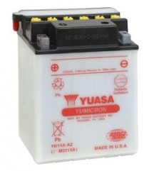 YB14A-A2   Motorsports Battery (Flooded) 12V 14Ah 190CCA