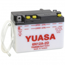 6N12A-2D   Motorsports Battery (Flooded) 6V 12Ah