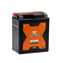 WPX7L-BS   Motorsports Battery AGM 12V 6Ah 90CCA (Acid Bottle Supplied)