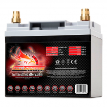 FT438-U1R   Motorsports Battery AGM Group U1R 12V 35Ah 438CCA