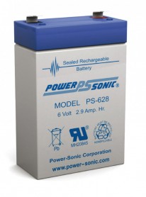 PS-628   AGM Battery 6V 2.9Ah