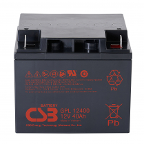 GPL12400   AGM Battery 12V 40Ah