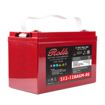 S12-128AGM-RE  Rolls Deep Cycle AGM Battery GR 31 12V 115Ah