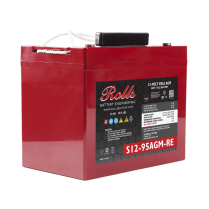S12-95AGM-RE  Rolls Deep Cycle AGM Battery GR 24 12V 85Ah