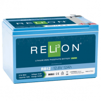 RB12&nbsp;  LiFePO4 Battery 12.8V 12Ah Relion
