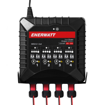 EWC612-1.5x4   Enerwatt 6/12V 1.5A x 4 Smart Charger for Pb and Lithium