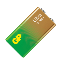 GP1604AUA21-5GSBC1 9V Alkaline Battery GP Ultra (Pkg of 1)