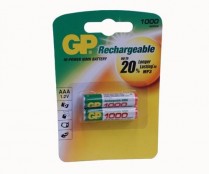GP100AAAHC2   PILE RECH NI-MH AAA 970MAH GP PK/2