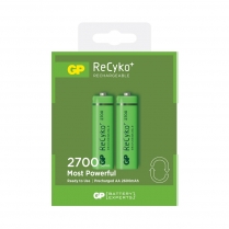 GP270AAHCE-2GBLA2   AA Ni-MH 2600mAh Rechargeable Battery GP (Pkg of 2)