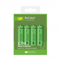 GP270AAHCE-2GBLA4 Rechargeable battery Ni-MH AA 2600mAh GP (card of  4)