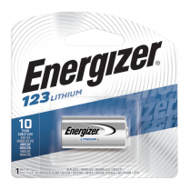 EL123APBP   CR123A 3V Lithium Battery for Photo Cameras Energizer E2 (Pkg of 1)