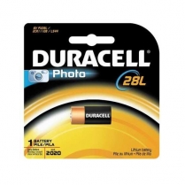 PX28LBPK   Pile PX28L / 4LR44 / 2CR1/3N / L544BP 6V lithium pour cam&eacute;ra photo Duracell (Carte de 1)