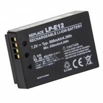 CD-TCAE12   Photo Camera Replacement Battery Canon Li-ion