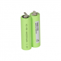 RAZ-12X   Shaver Replacement Battery Ni-MH 2.4V 2000mAh (2X AA)