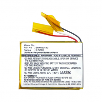 HS-TASA50  Headset Replacement Battery Astro SRP603443; A50