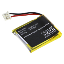 RC-TVP7752&nbsp; Remote control Replacement Battery for Viper 7752V/P/X - GEB402025