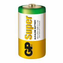 GP14A-2S2   Alkaline Battery C 1.5V GP Super (Vrac, 24 Units per Box)