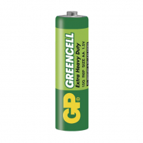 GP15G-2S2   Carbon-Zinc Battery AA 1.5V GP SHD (Bulk, 500 Units per Box)