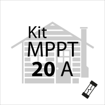 KIT-20FU-CH  Kit d'accessoires pour MPPT 20A 12/24V avec fusible pour chalet