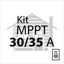 KIT-30BR-CH  Kit d'accessoires pour MPPT 30/35A 12/24V avec disjoncteur pour chalet
