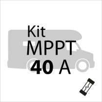KIT-40-RV  Kit d'accessoires pour MPPT 40A 12/24/48V avec fusible pour VR