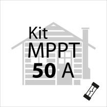 KIT-50/150FU-CH  Kit d'accessoires pour MPPT 45-50A 12/24/48V avec fusible pour chalet