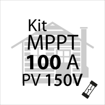 KIT-100/150FU-CH  100A 12/24/48V 150V Input MPPT Accessory Kit with Fuse for Cottage