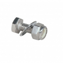 CS2004   HEX HEAD CAP SCREW 1/4-20 3/4 WITH LOCK NUT (BOM)