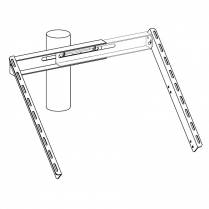 UNI-SP/01   PV MOUNT SIDE POLE 25"