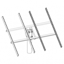 UNI-TP/06LL   Top Pole PV Mount 2 x 70"  103