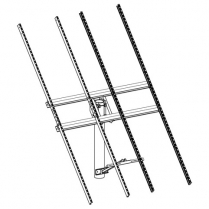 UNI-TP/12   Top Pole PV Mount 2 x 140"