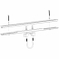 UNI-PGRM-MID  Attache panneau interm&eacute;diaire pour supports UNI-PGRM