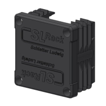 94635-05  SL Rack - RAIL 35 - End Cap, Black