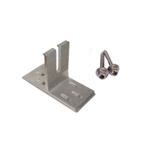 SS01-M40-00  Sunstack Integrity SSM Mount + Rafter Screws (Mill) (20 Mounts + 40 Screws /box)