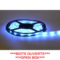 EWL-FLEX-STRIP-B   ***OPEN BOX*** 12V Blue LED Flexible Adheasive Strip 30 LEDs 5m 36W IP65