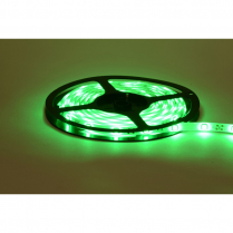 EWL-FLEX-STRIP-V   Ruban adh&eacute;sif flexible &agrave; DEL vert 12V 30 DELs 5m 36W IP65