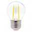 EWL-LEDG45-2-WW   Clear G45 Type Clear Filament LED Bulb 12V 2W Warm White (Pkg of 2)