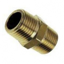 P026-0760   Close Nipple 1/2" NPTM Bronze