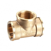 P-TE1/2   TEE 1/2" NPTF BRONZE