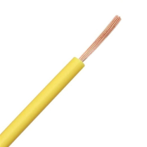 QC236404-100   Machine Tool Wire (TEW), 14 AWG, yellow, (roll of 30.5M/100')
