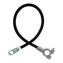 QC7015-025   Top Post Battery Cable 4 AWG 15" Black (25 Pack)